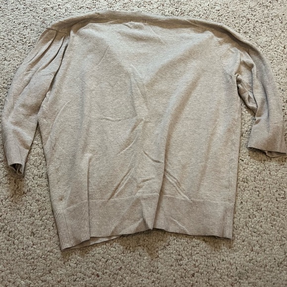 Merona Beige Women's Cardigan Sweater - Picture 4 of 5